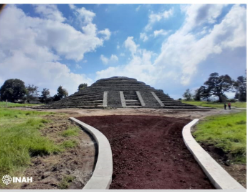 INAH Y GOBIERNO DE PUEBLA AVANZA EN LA REHABILITACIÓN DE LA ZONA ARQUEOLÓGICA DE TETELES DE ÁVILA CASTILLO.
