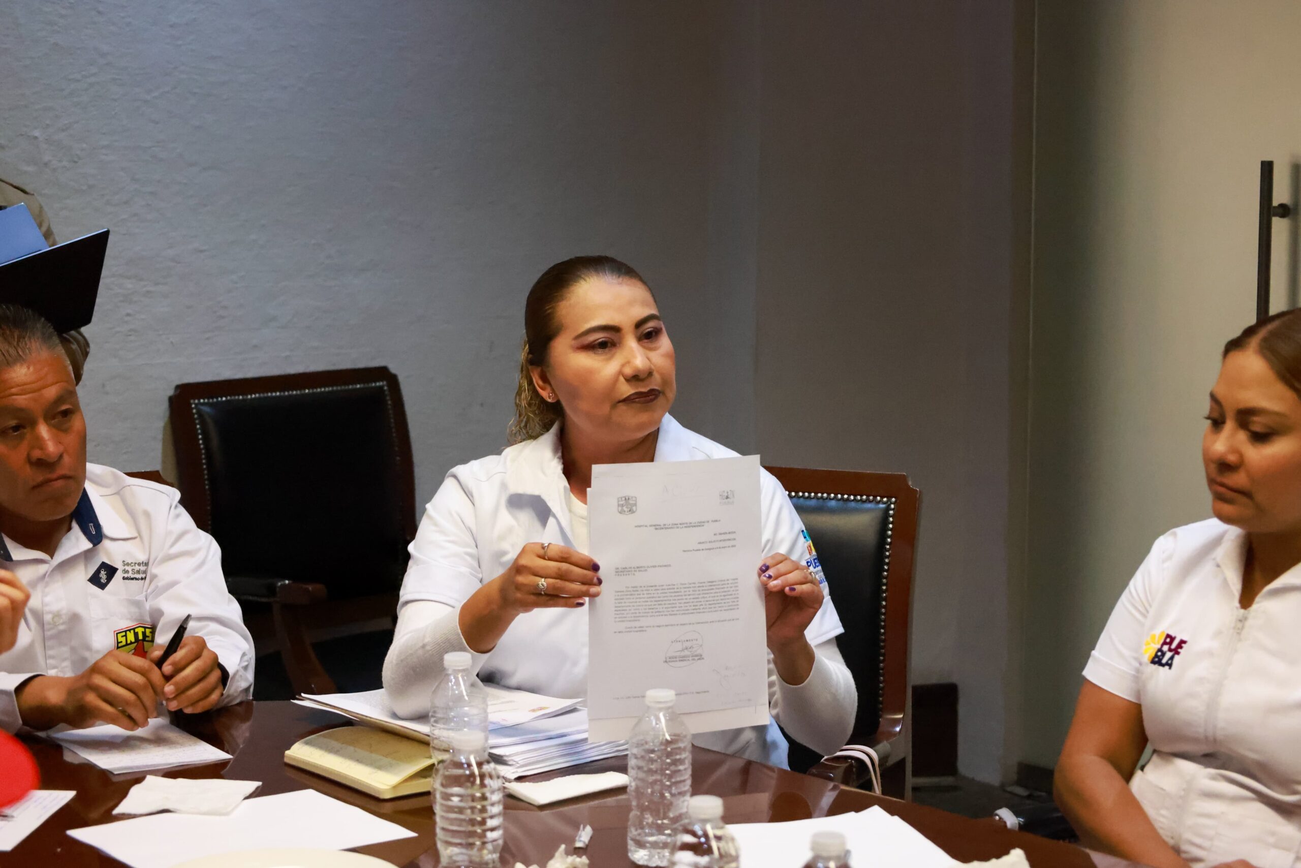 SECRETARÍA DE GOBERNACIÓN LOGRA ACUERDOS CON TRABAJADORES DE SALUD.